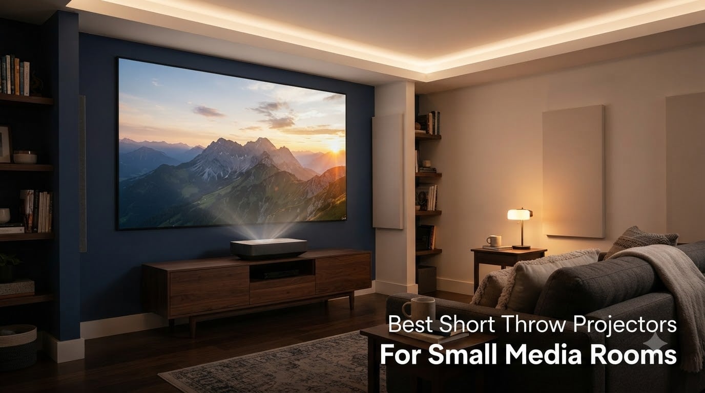 Best Short Throw Projectors For Small Media Rooms