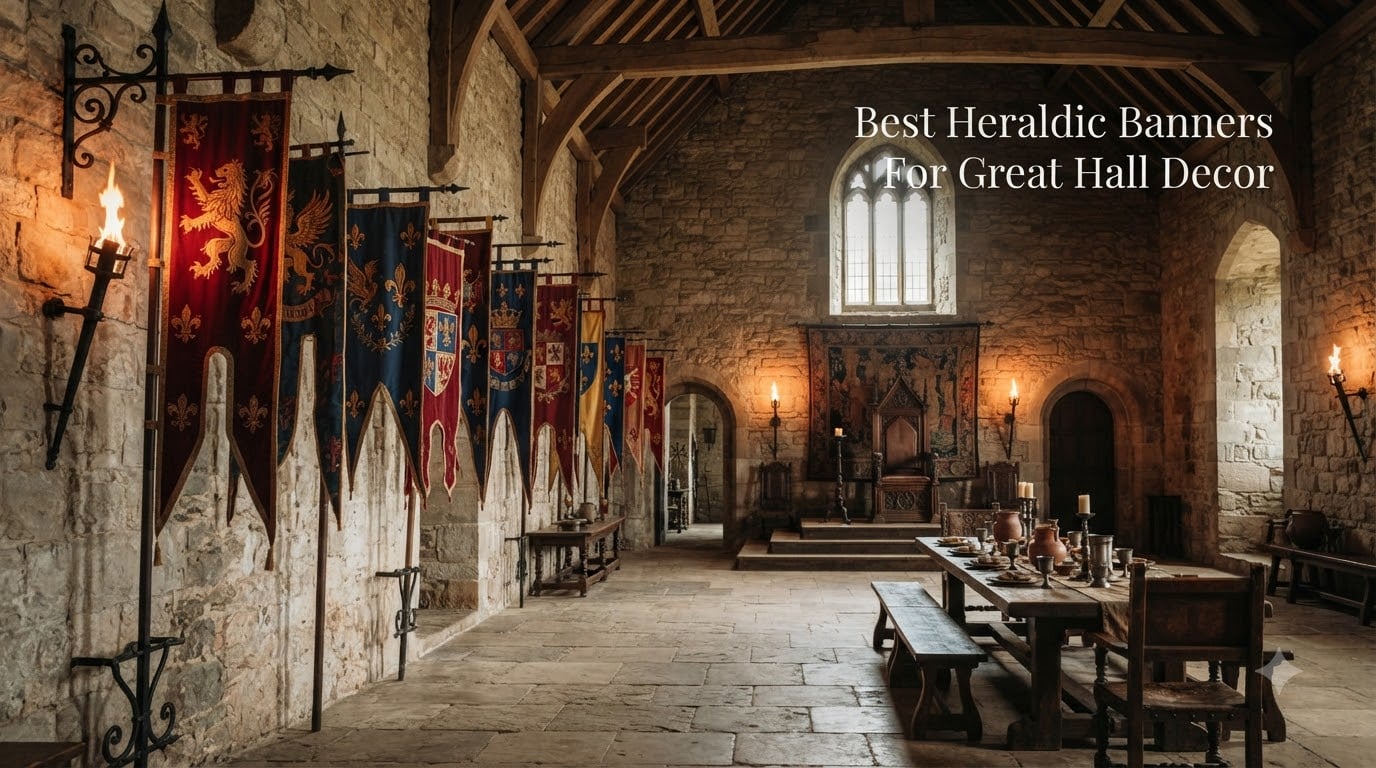 Best Heraldic Banners For Great Hall Decor
