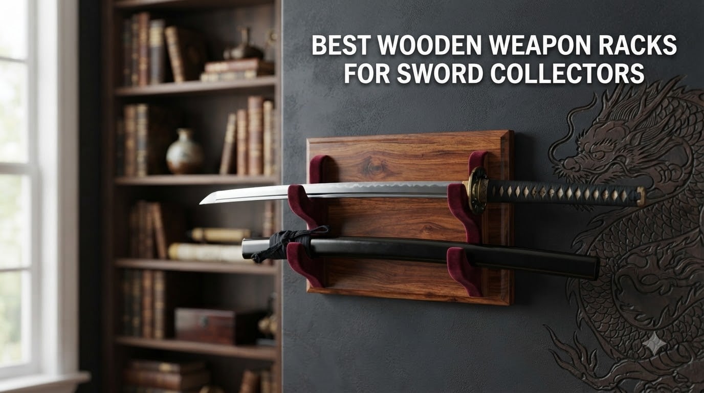 Best Wooden Weapon Racks For Sword Collectors