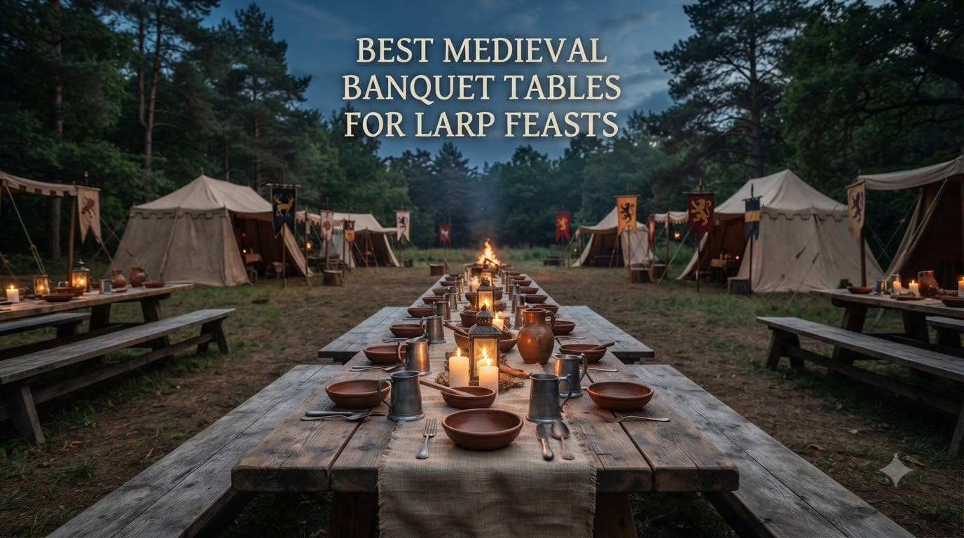 Best Medieval Banquet Tables For LARP Feasts