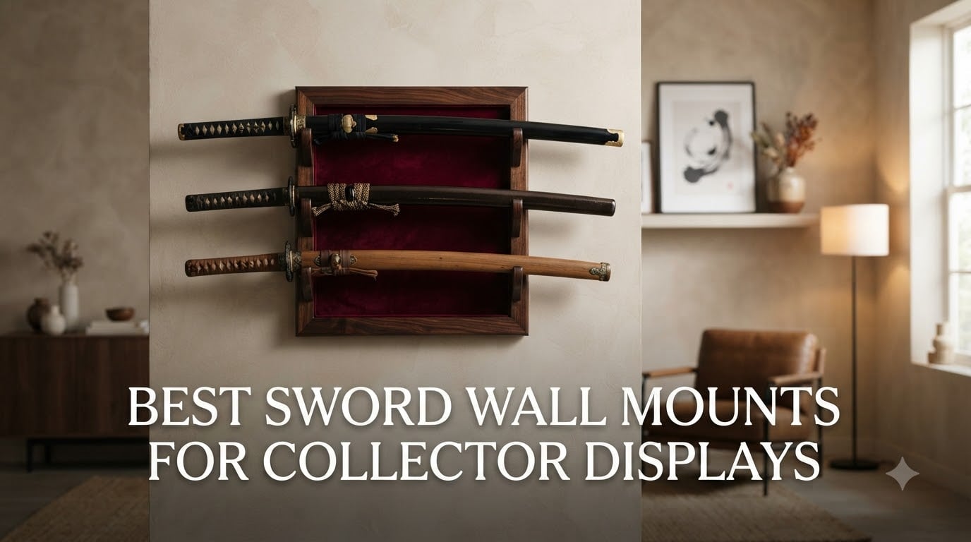 Best Sword Wall Mounts For Collector Displays