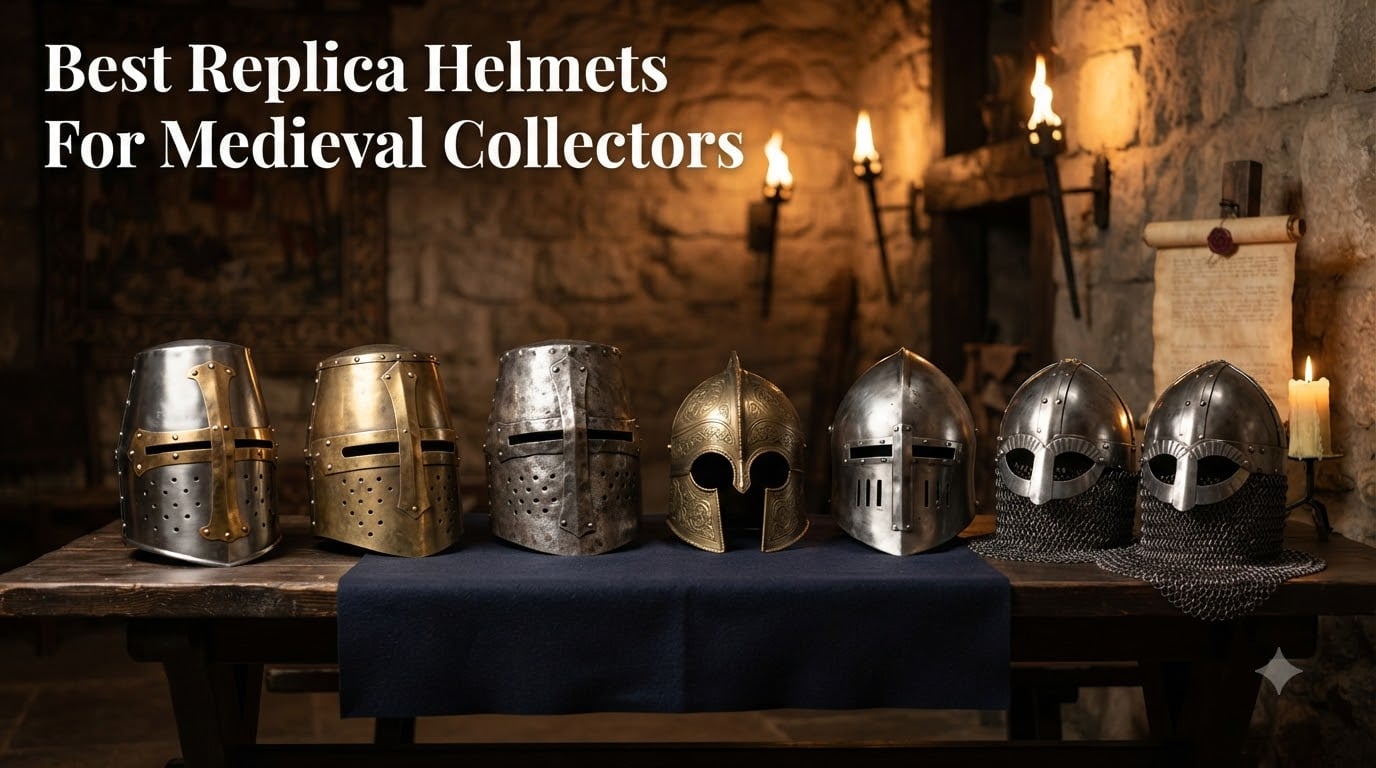 Best Replica Helmets For Medieval Collectors