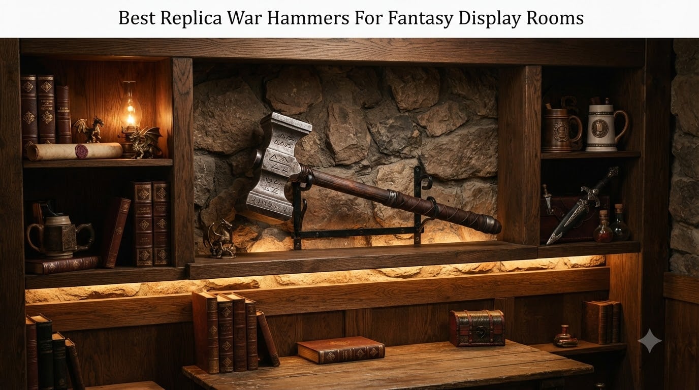 Best Replica War Hammers For Fantasy Display Rooms