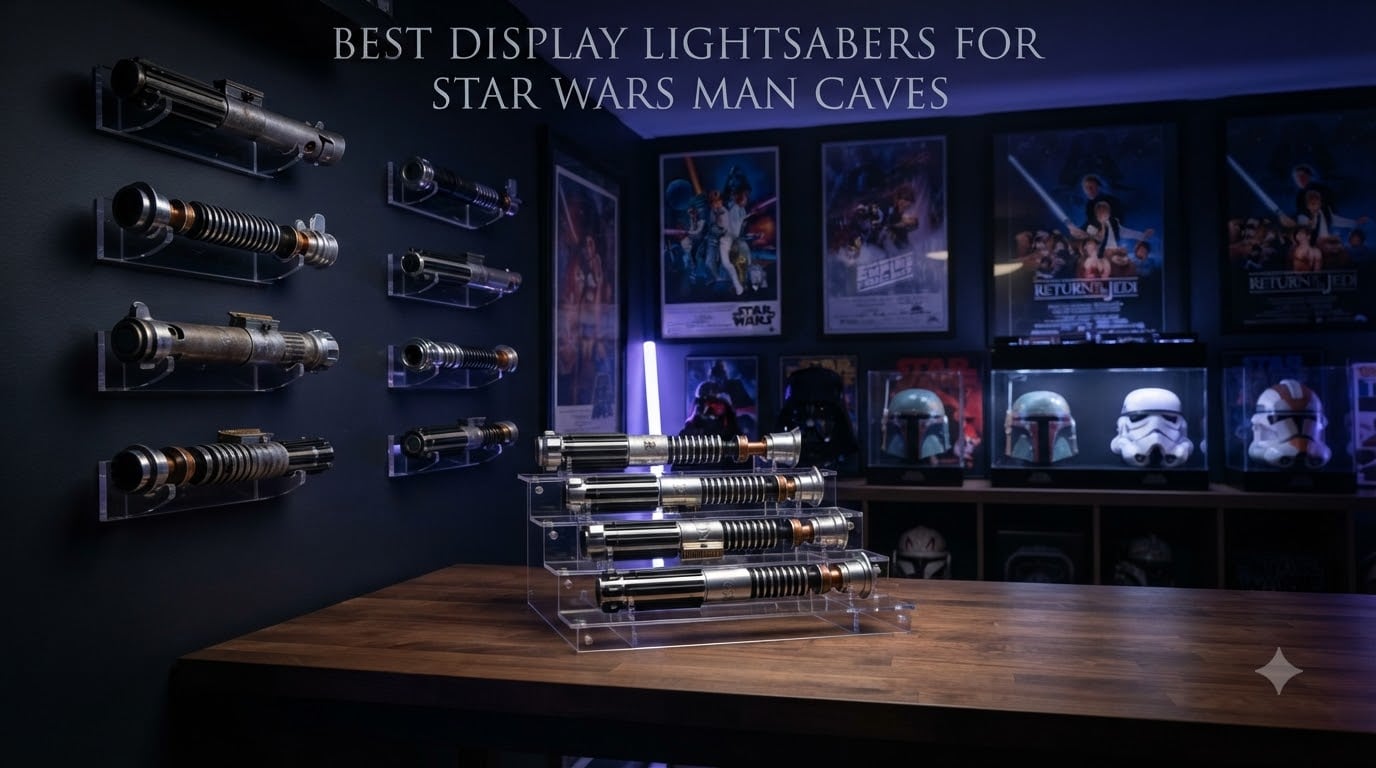 Best Display Lightsabers For Star Wars Man Caves