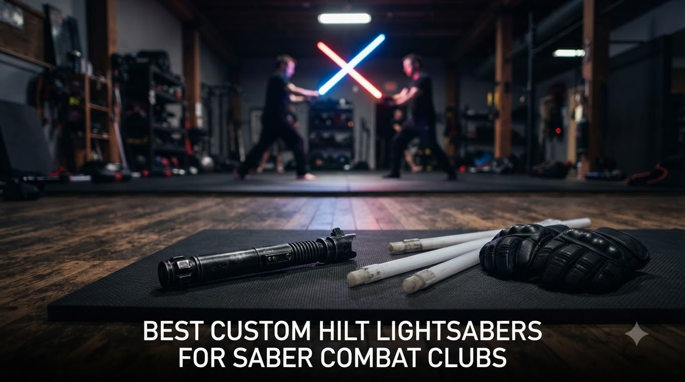 Best Custom Hilt Lightsabers For Saber Combat Clubs
