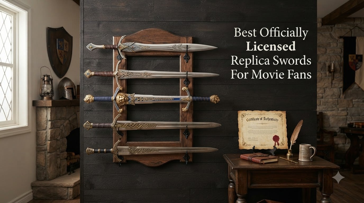Best Officially Licensed Replica Swords For Movie Fans