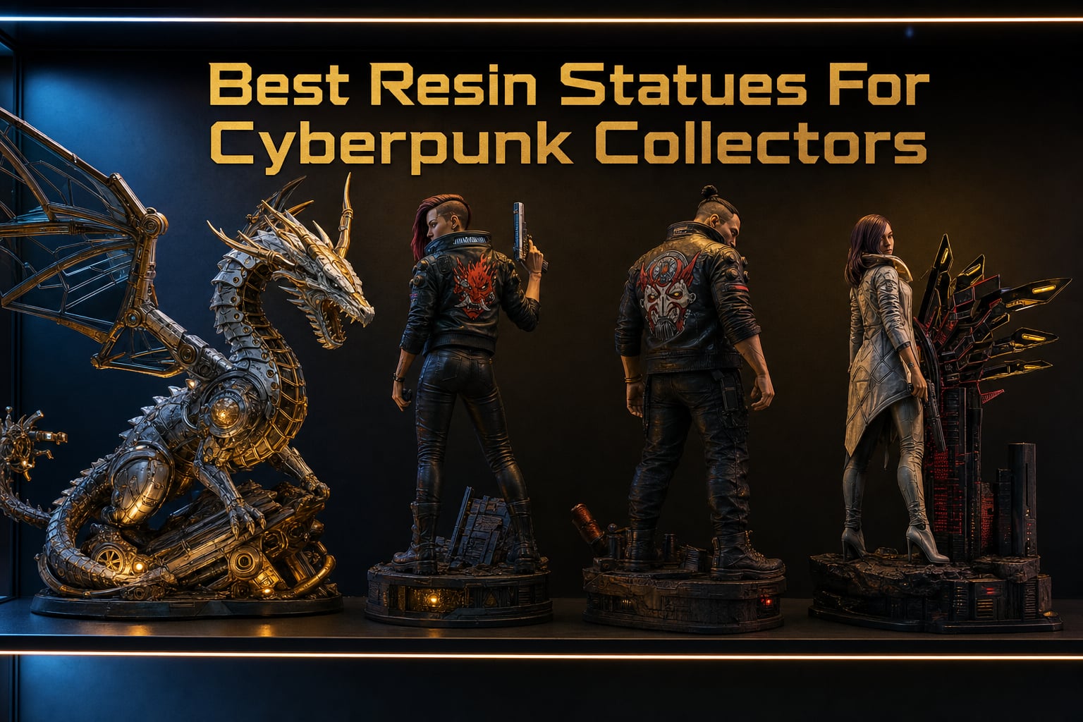 Best Resin Statues For Cyberpunk Collectors
