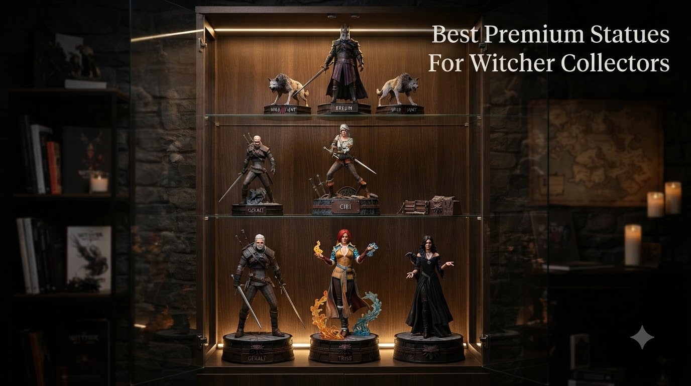 Best Premium Statues For Witcher Collectors