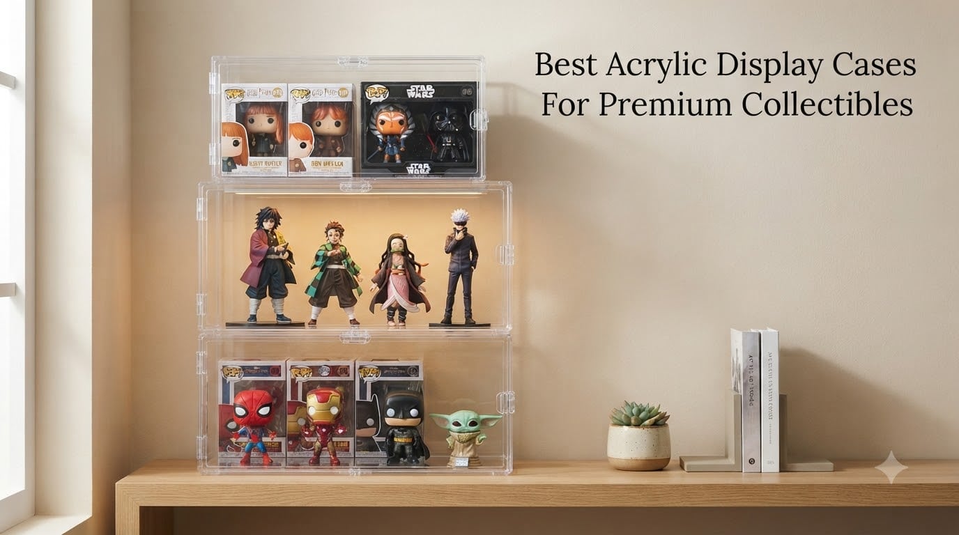 Best Acrylic Display Cases For Premium Collectibles