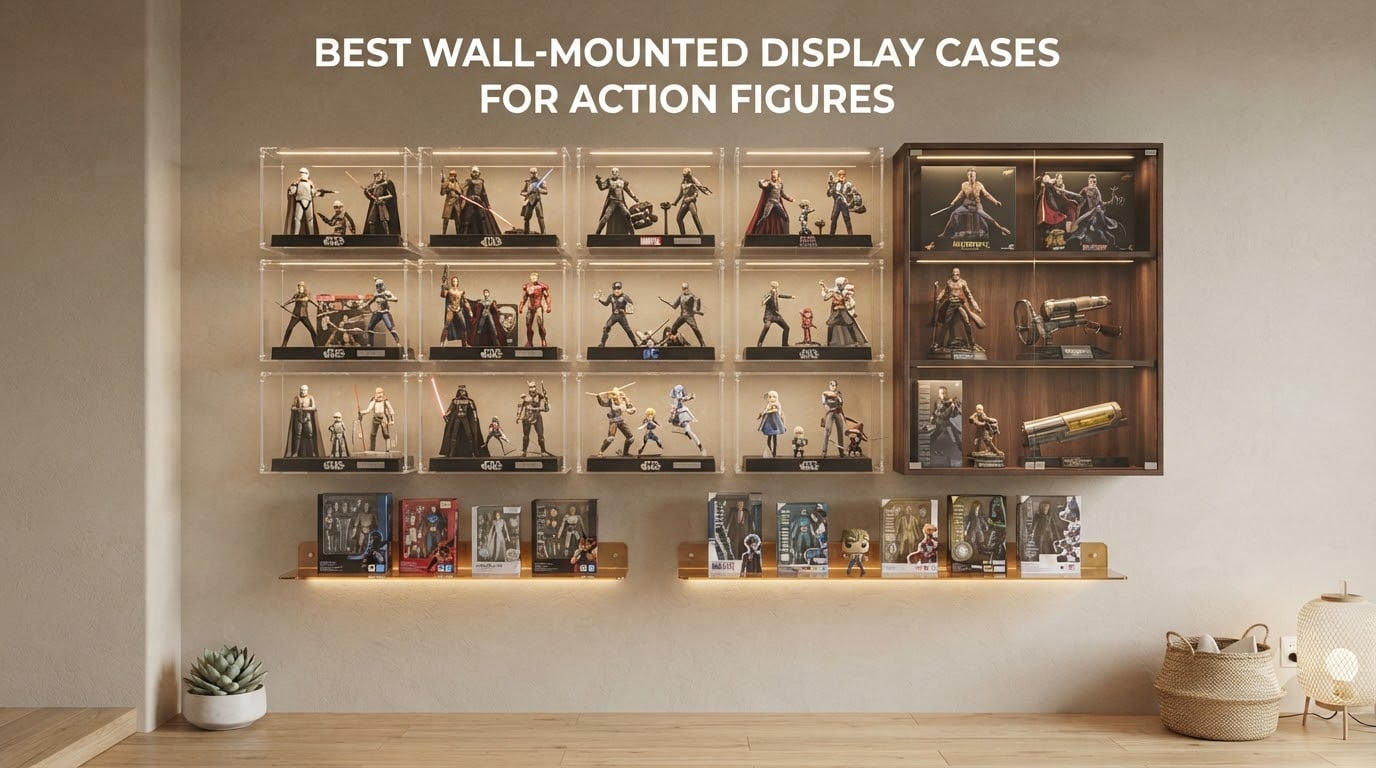 Best Wall-Mounted Display Cases For Action Figures