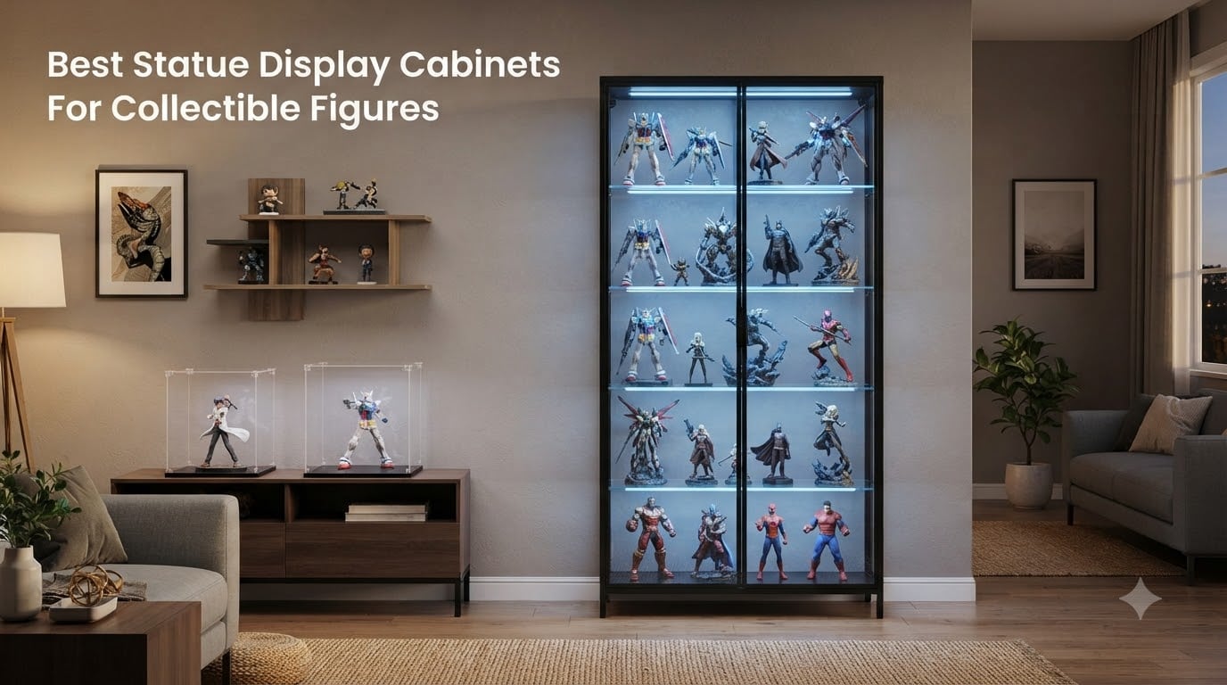 Best Statue Display Cabinets For Collectible Figures