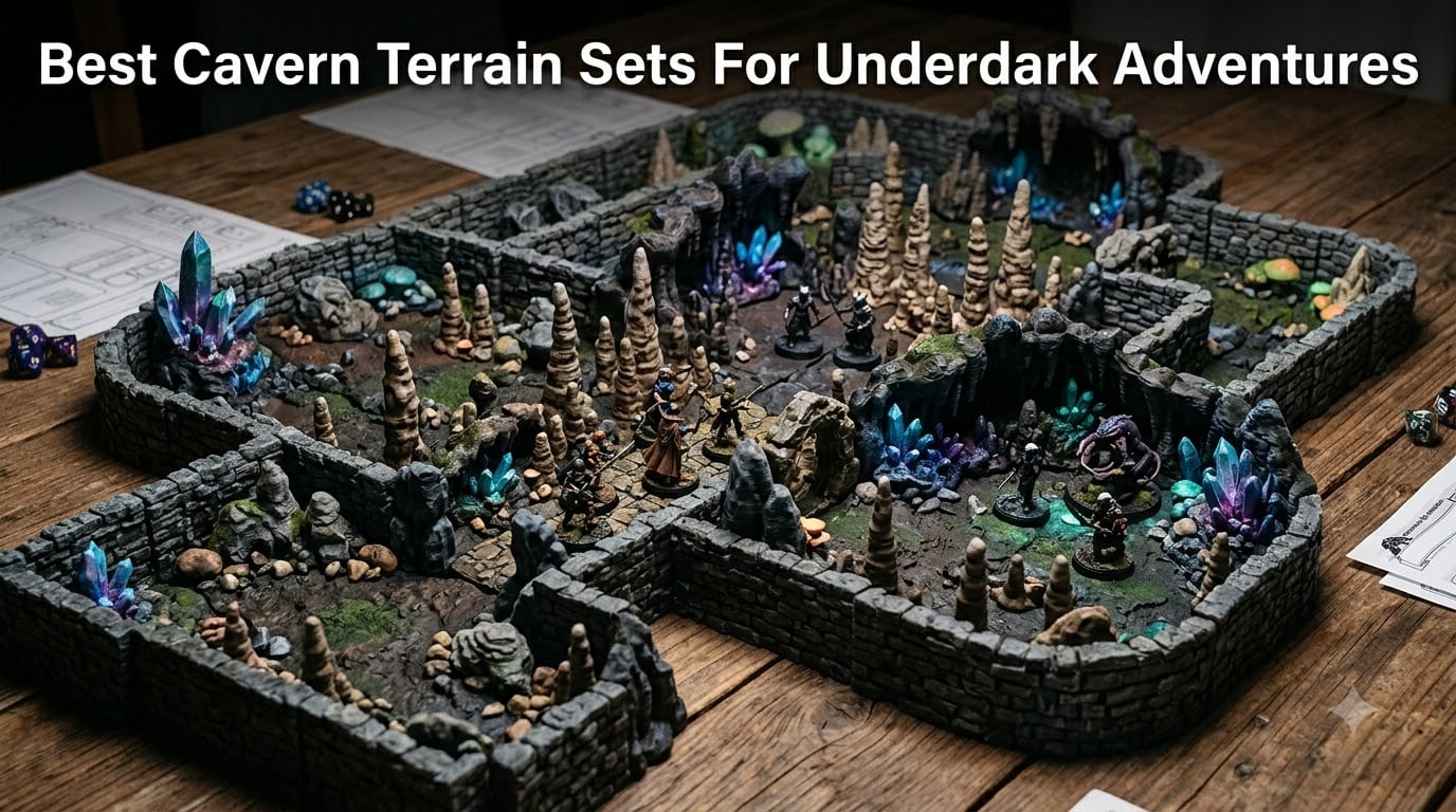 Best Cavern Terrain Sets For Underdark Adventures