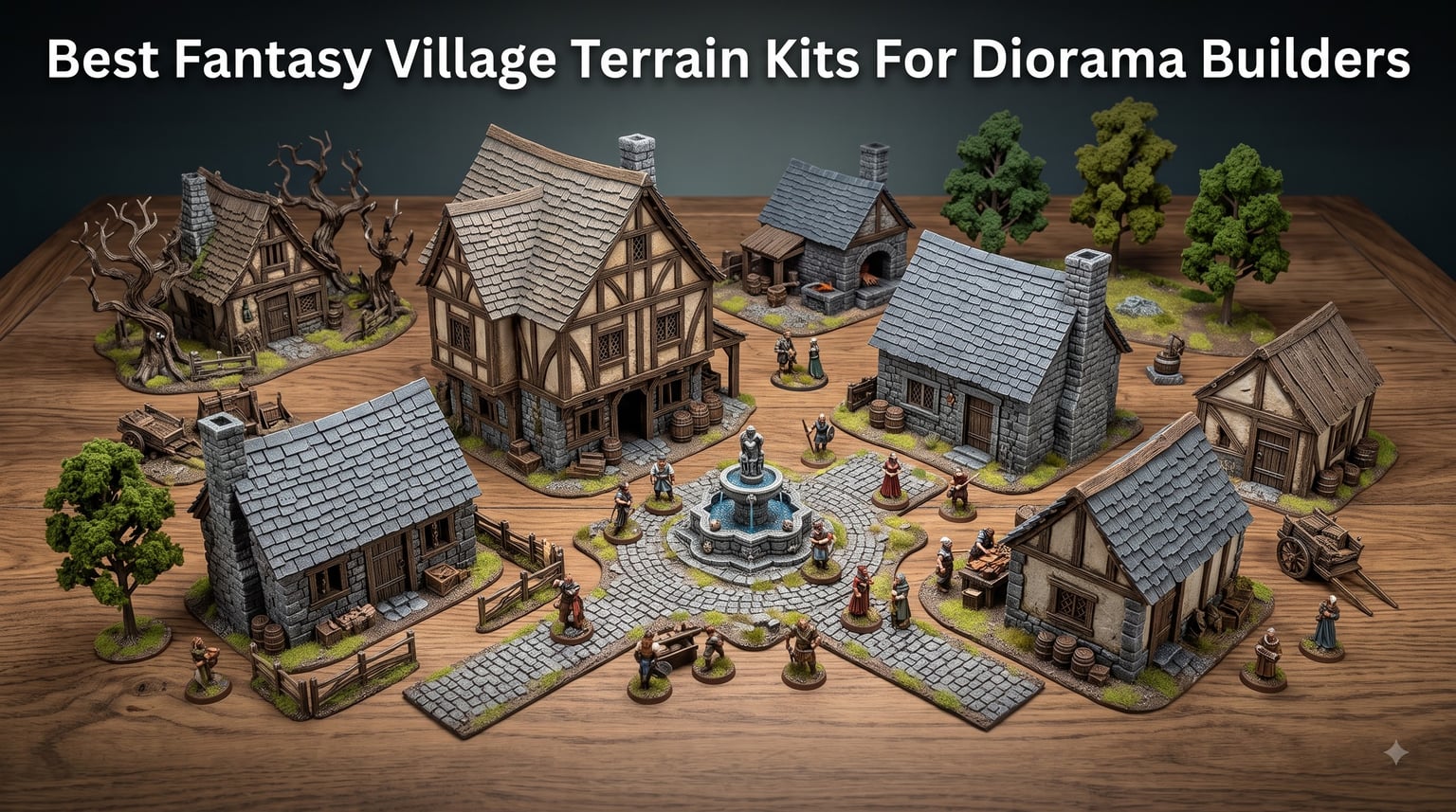 Best Fantasy Village Terrain Kits For Diorama Builders
