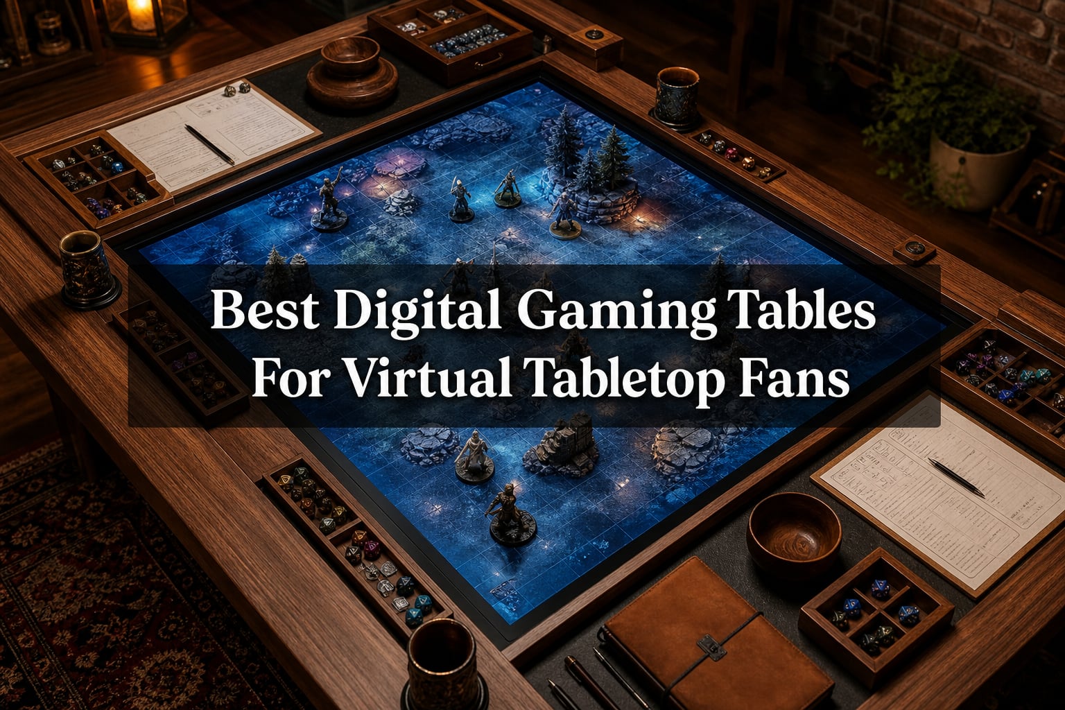 Best Digital Gaming Tables For Virtual Tabletop Fans