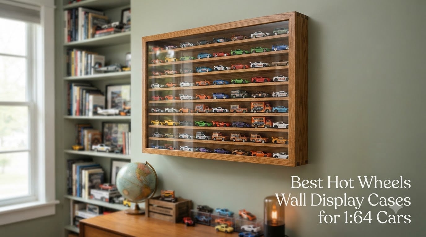 Best Hot Wheels Wall Display Cases for 1:64 Cars