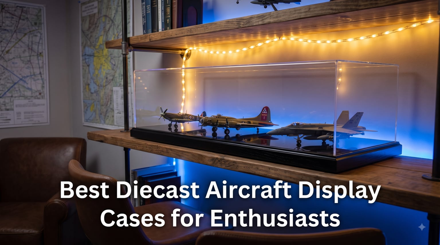 Best Diecast Aircraft Display Cases for Enthusiasts