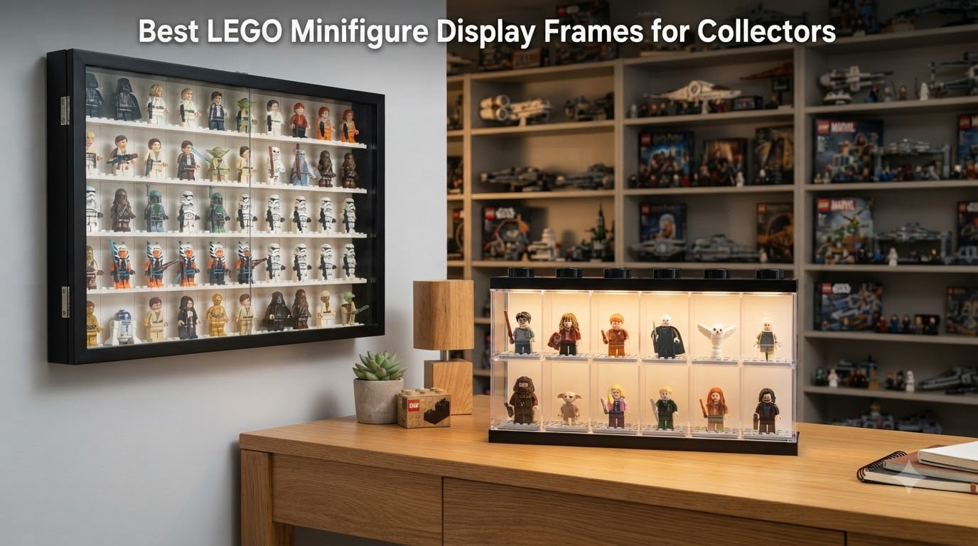 Best LEGO Minifigure Display Frames for Collectors