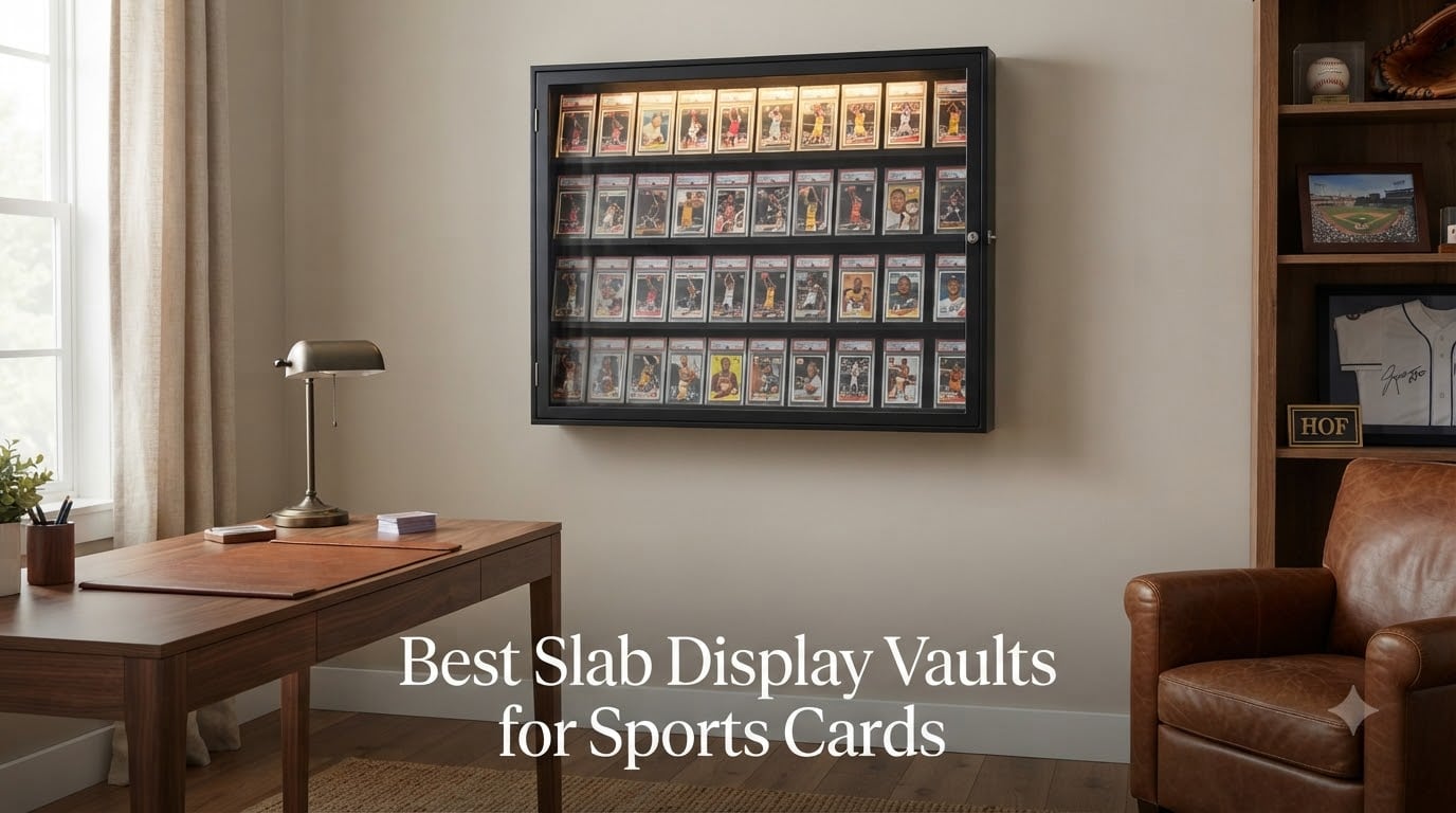 Best Slab Display Vaults for Sports Cards