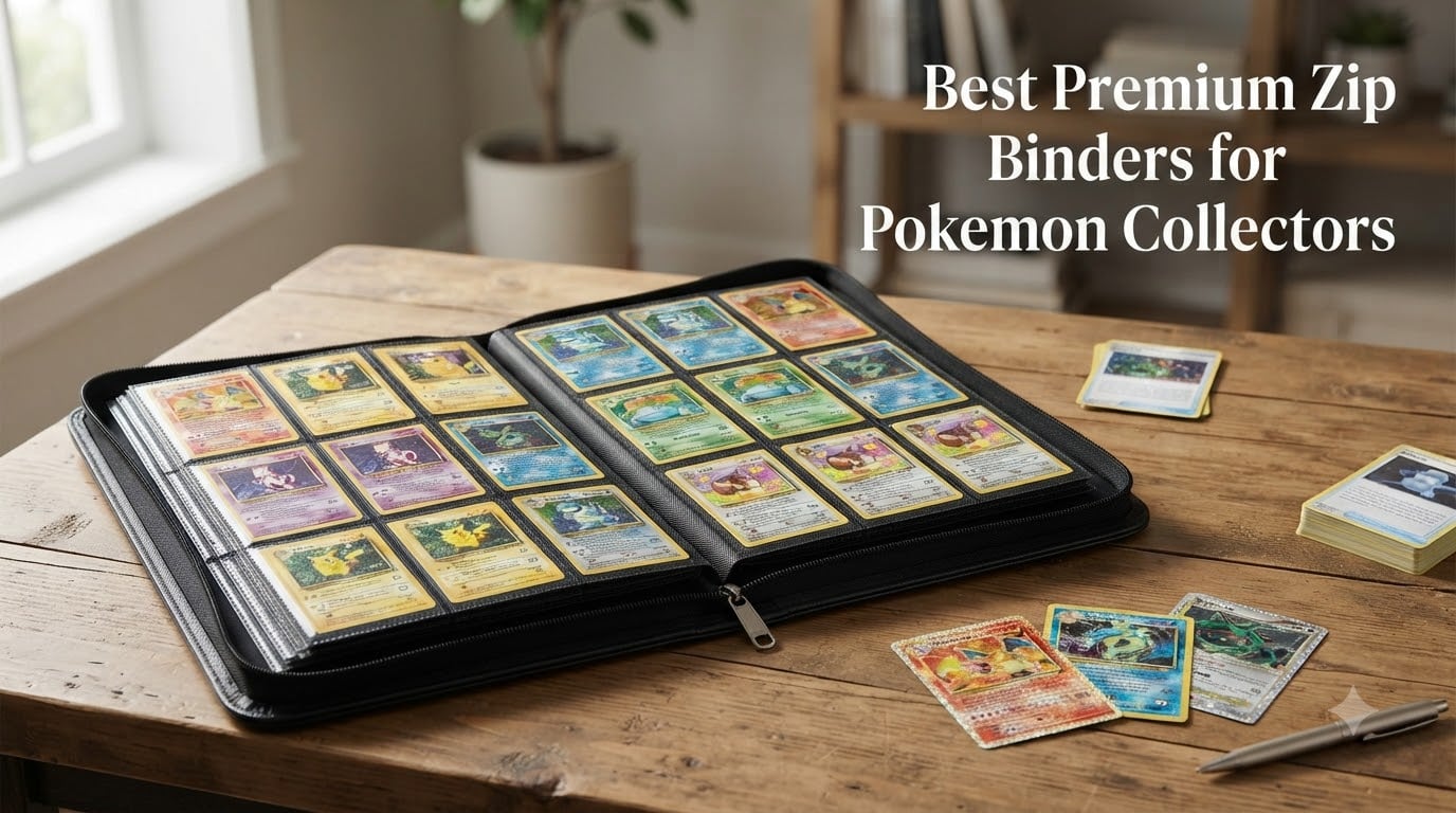 Best Premium Zip Binders for Pokemon Collectors