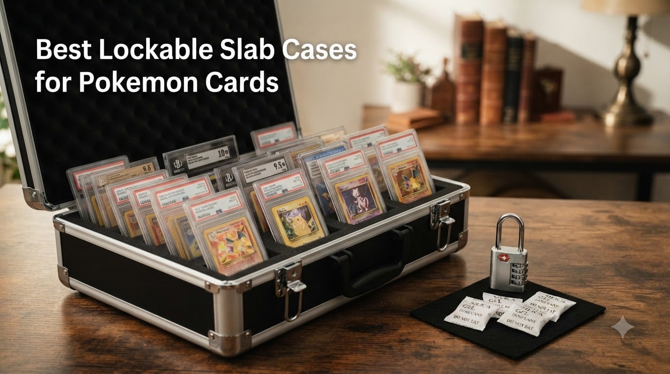 Best Lockable Slab Cases for Pokemon Cards