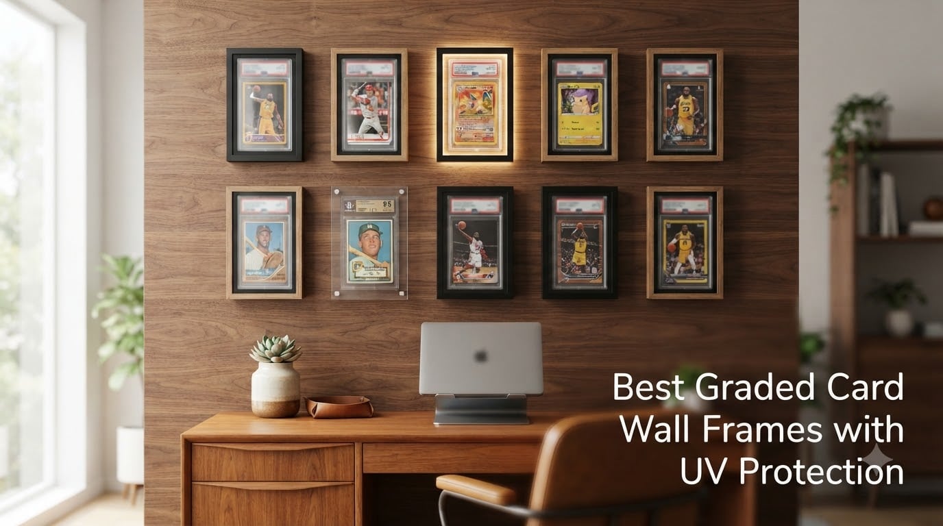 Best Graded Card Wall Frames with UV Protection