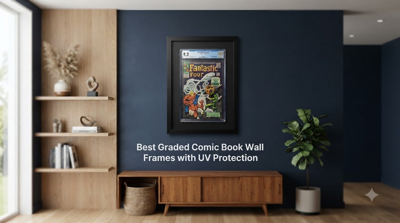 Best Graded Comic Book Wall Frames with UV Protection