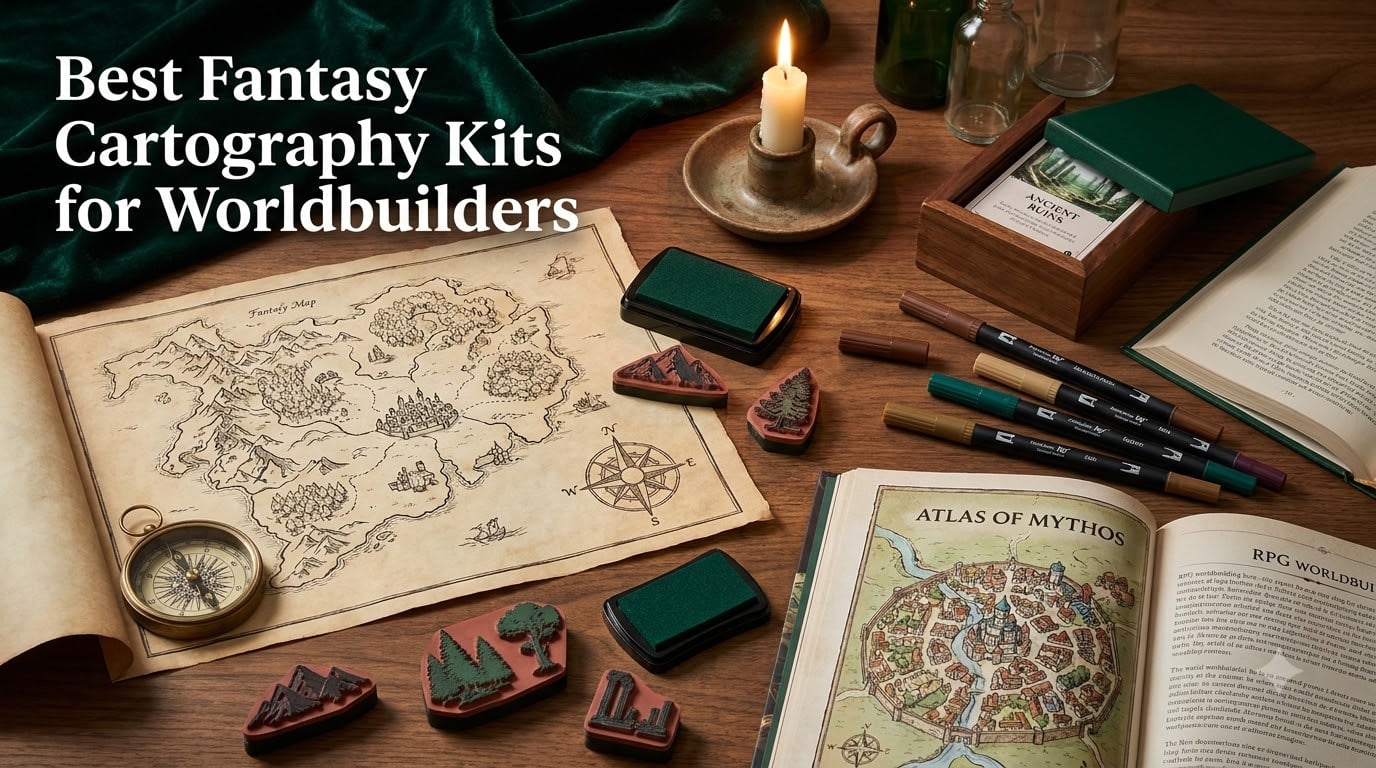 Best Fantasy Cartography Kits for Worldbuilders