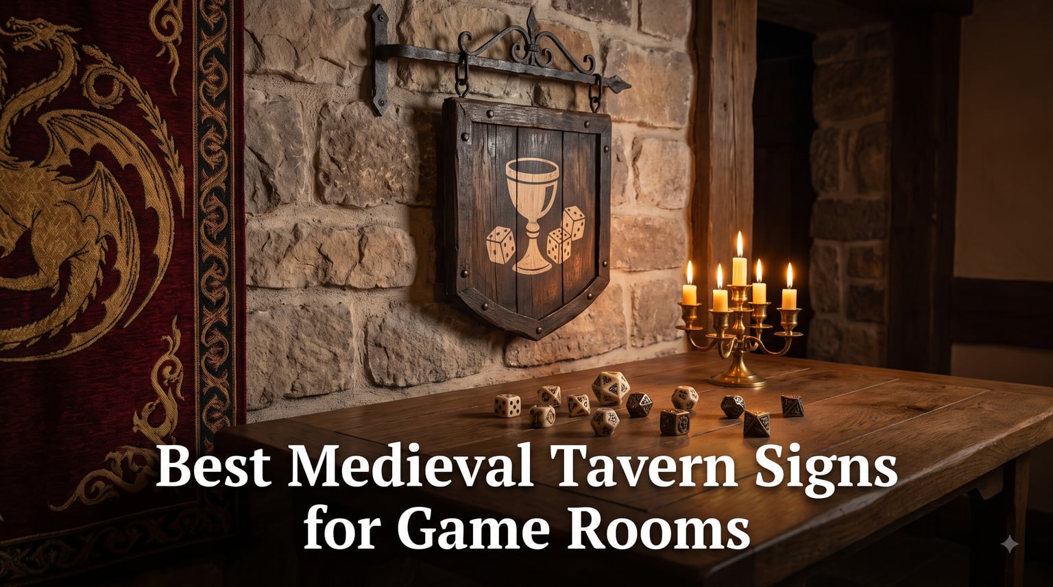 Best Medieval Tavern Signs for Game Rooms