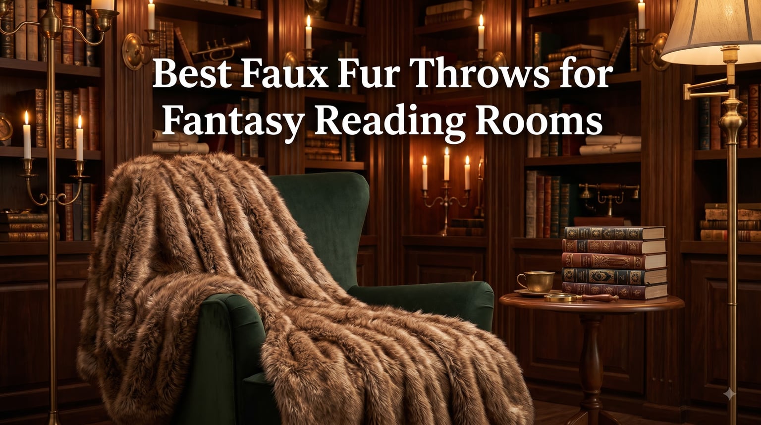Best Faux Fur Throws for Fantasy Reading Rooms
