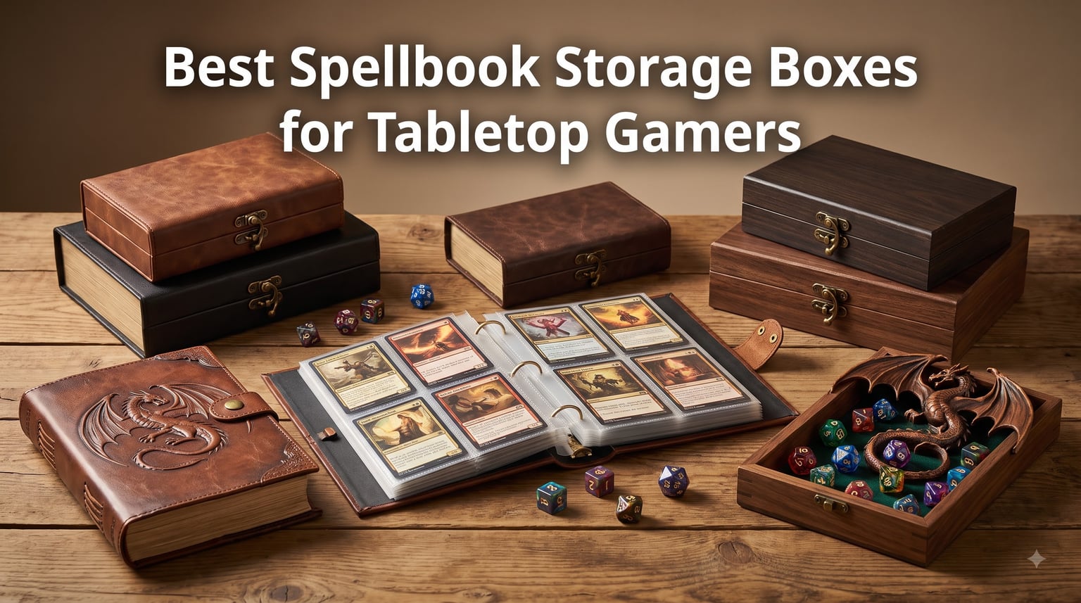 Best Spellbook Storage Boxes for Tabletop Gamers