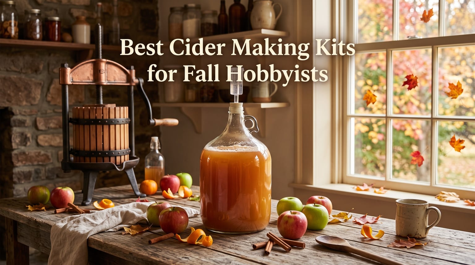 Best Cider Making Kits for Fall Hobbyists