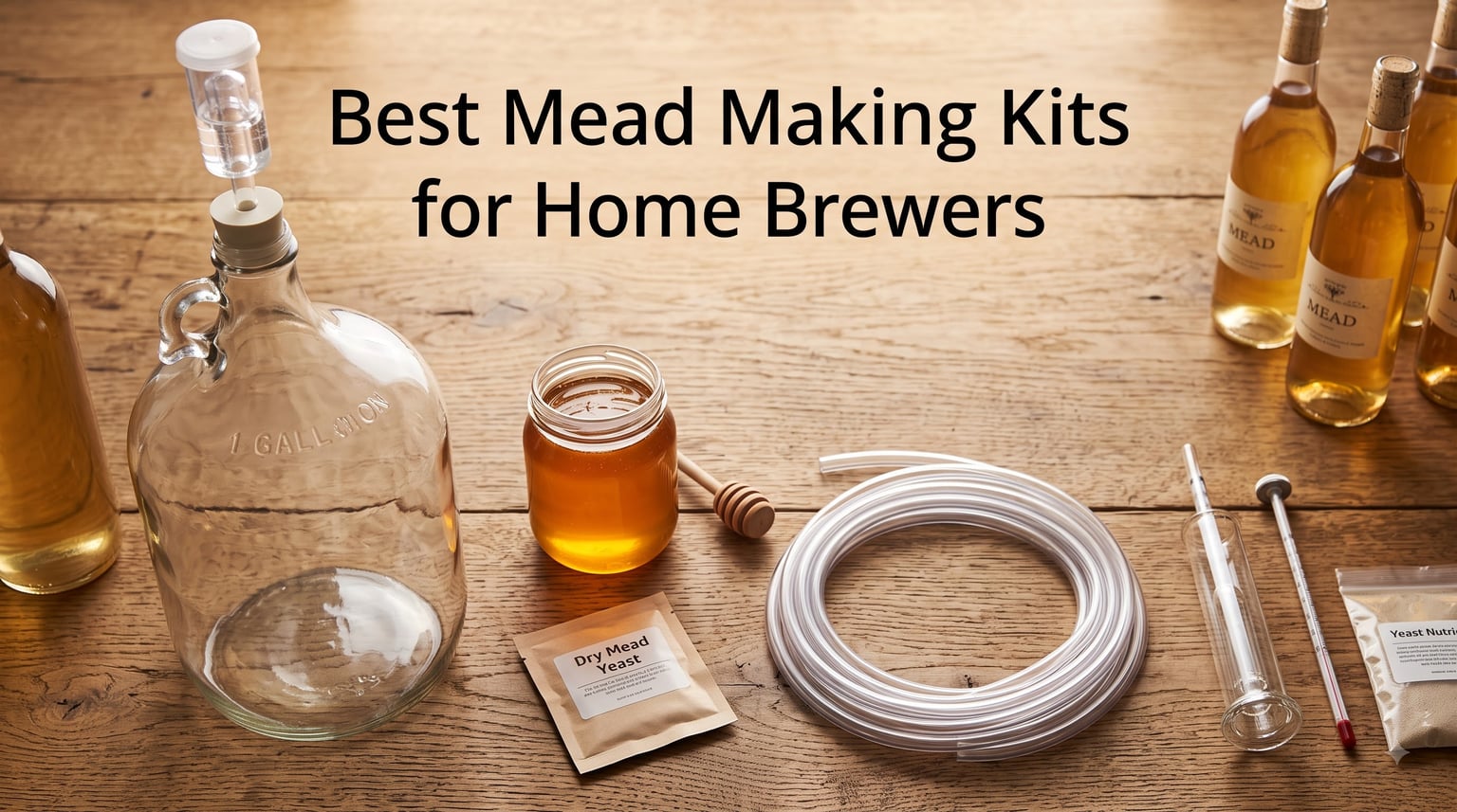 Best Mead Making Kits for Home Brewers