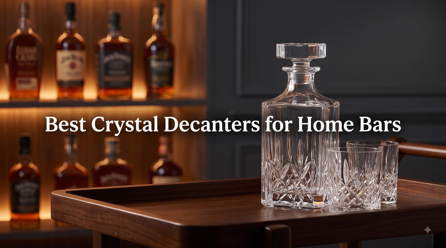 Best Crystal Decanters for Home Bars