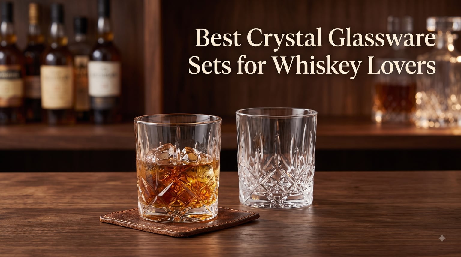 Best Crystal Glassware Sets for Whiskey Lovers