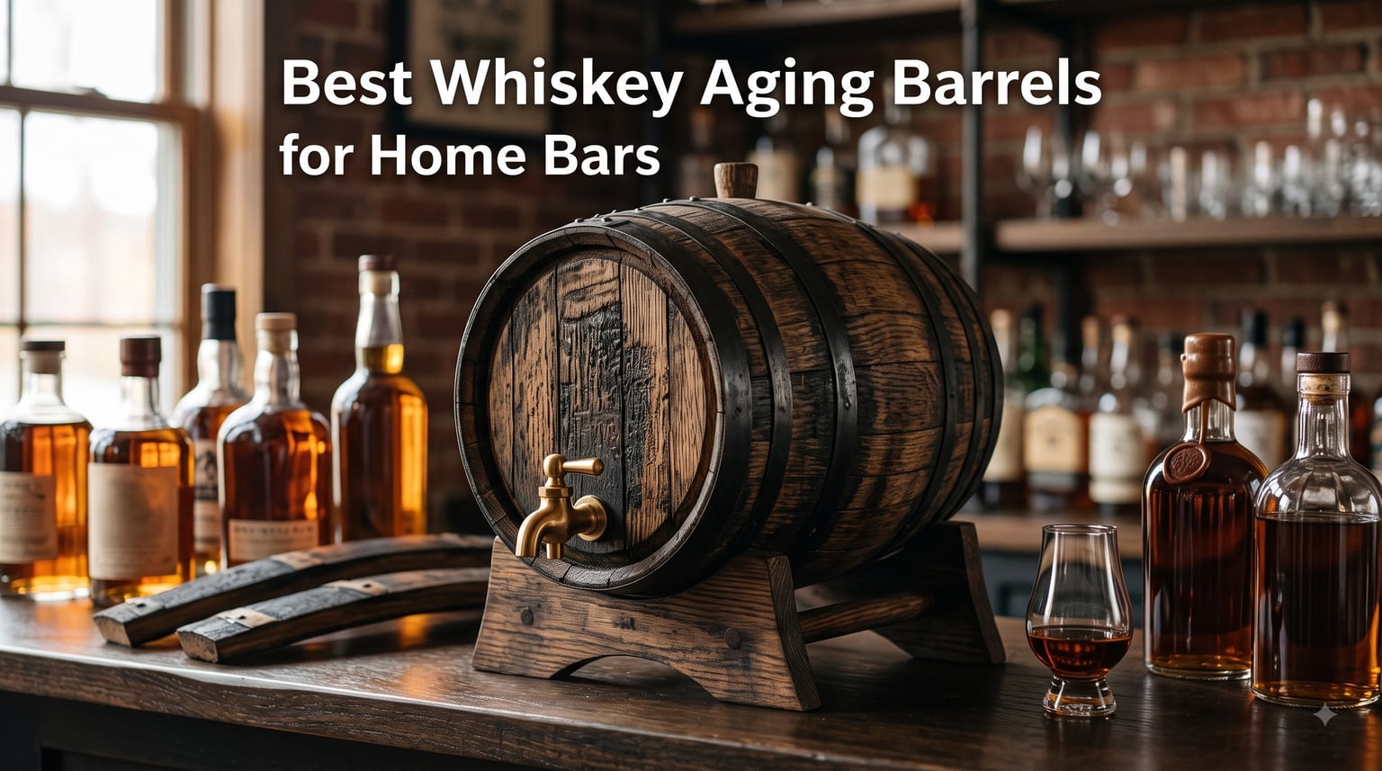 Best Whiskey Aging Barrels for Home Bars