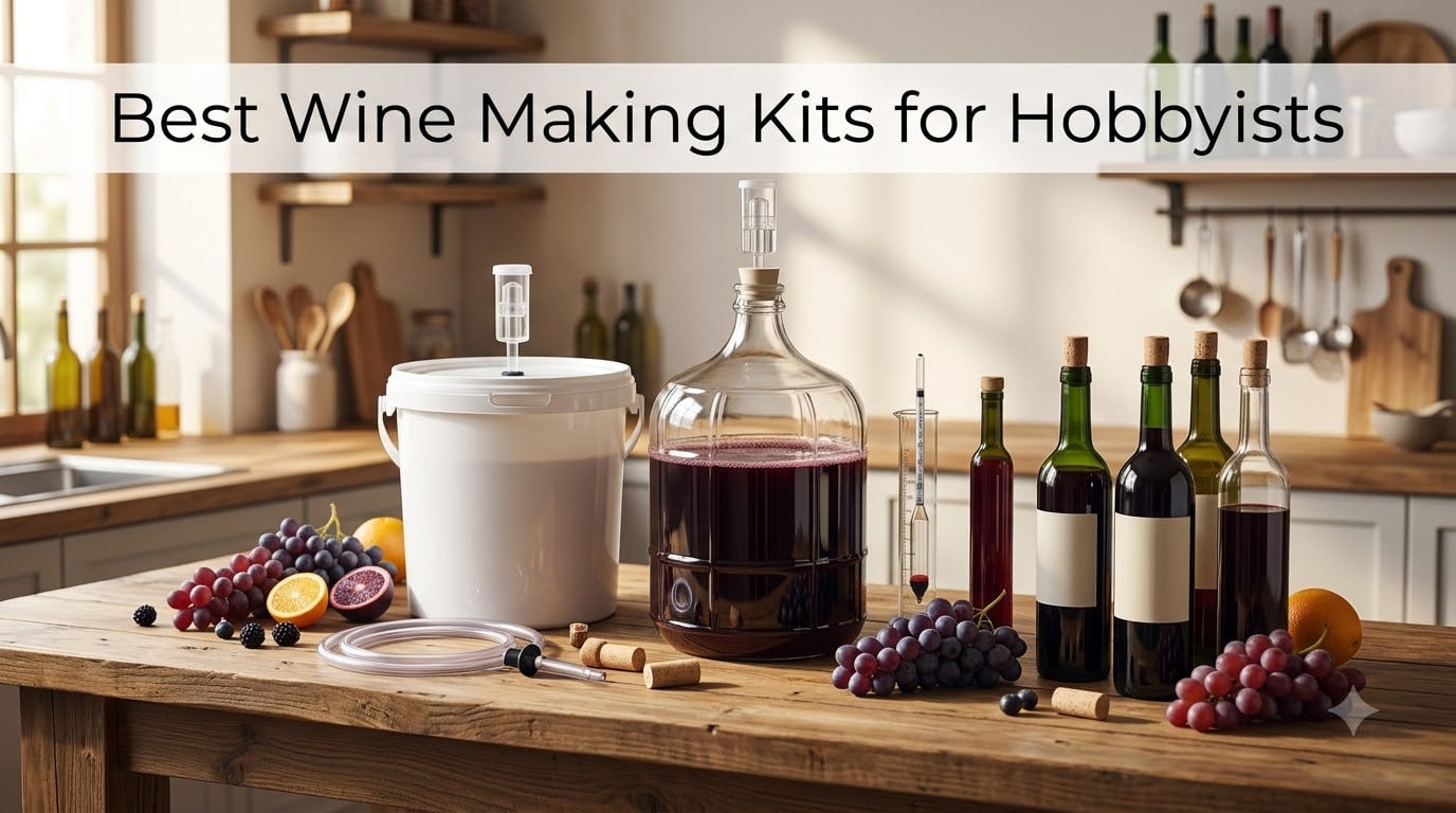 Best Wine Making Kits for Hobbyists