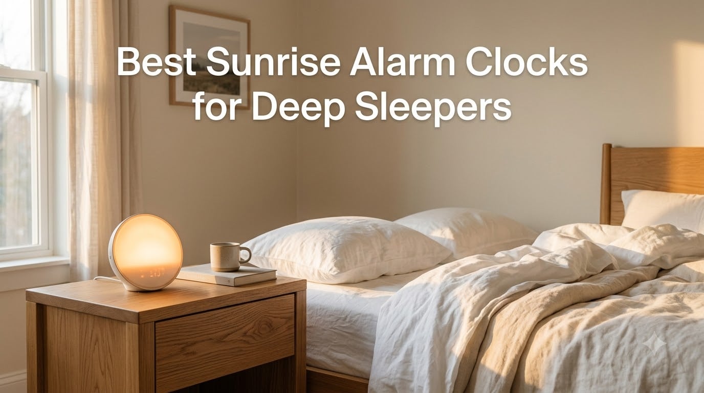 Best Sunrise Alarm Clocks for Deep Sleepers