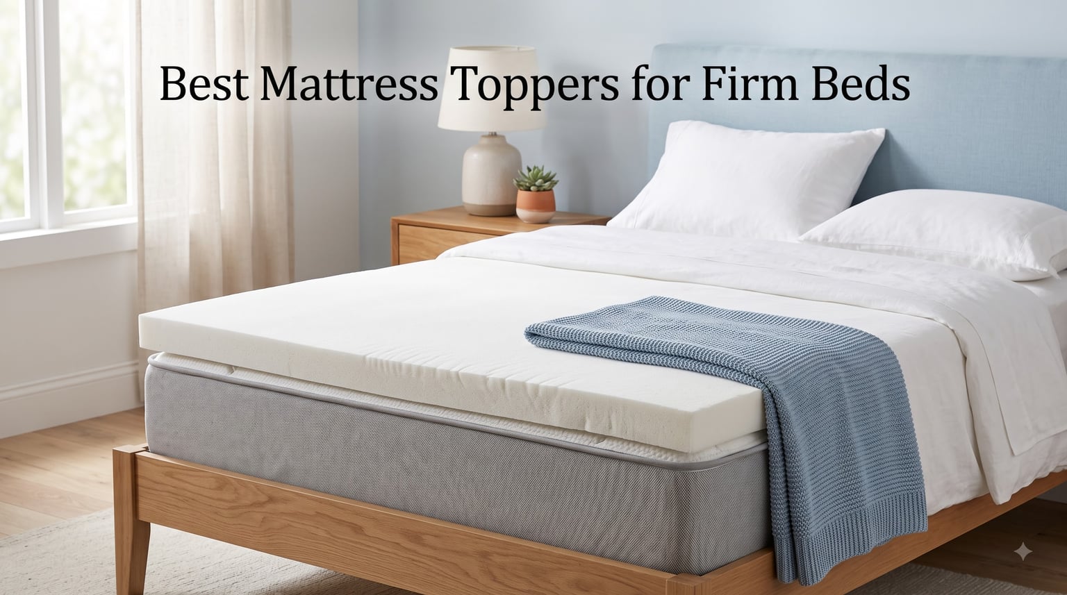 Best Mattress Toppers for Firm Beds