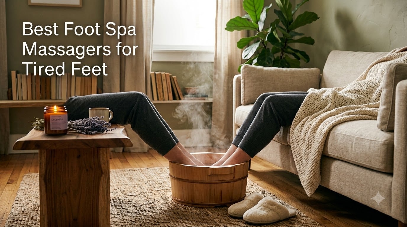 Best Foot Spa Massagers for Tired Feet