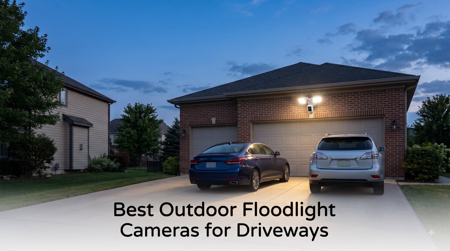Best Outdoor Floodlight Cameras for Driveways