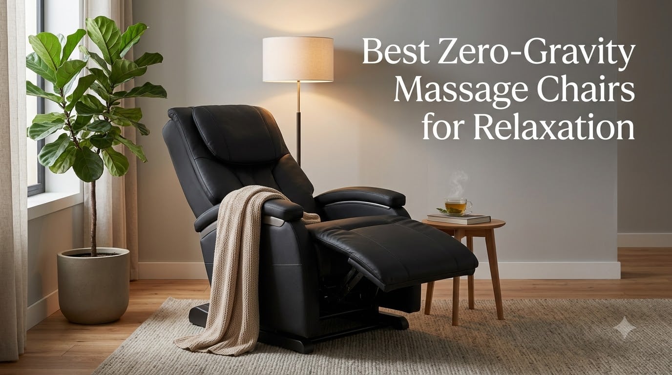 Best Zero-Gravity Massage Chairs for Relaxation