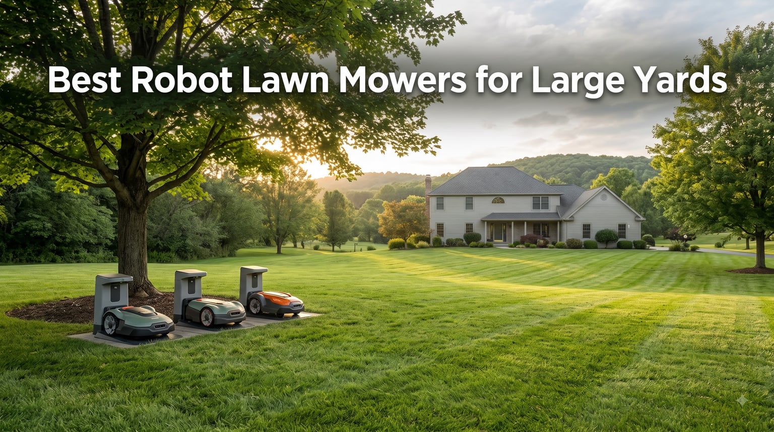 Best Robot Lawn Mowers for Large Yards
