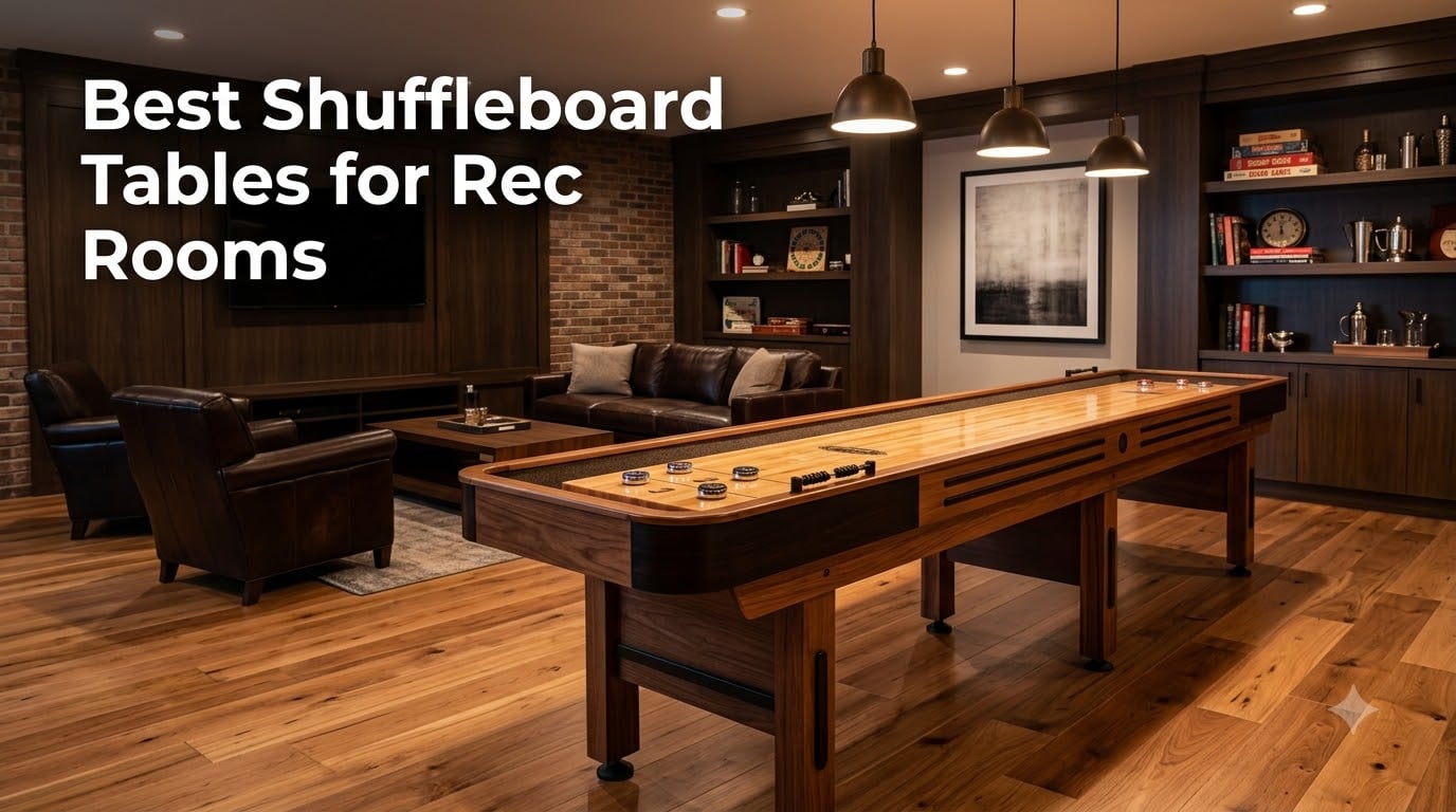 Best Shuffleboard Tables for Rec Rooms