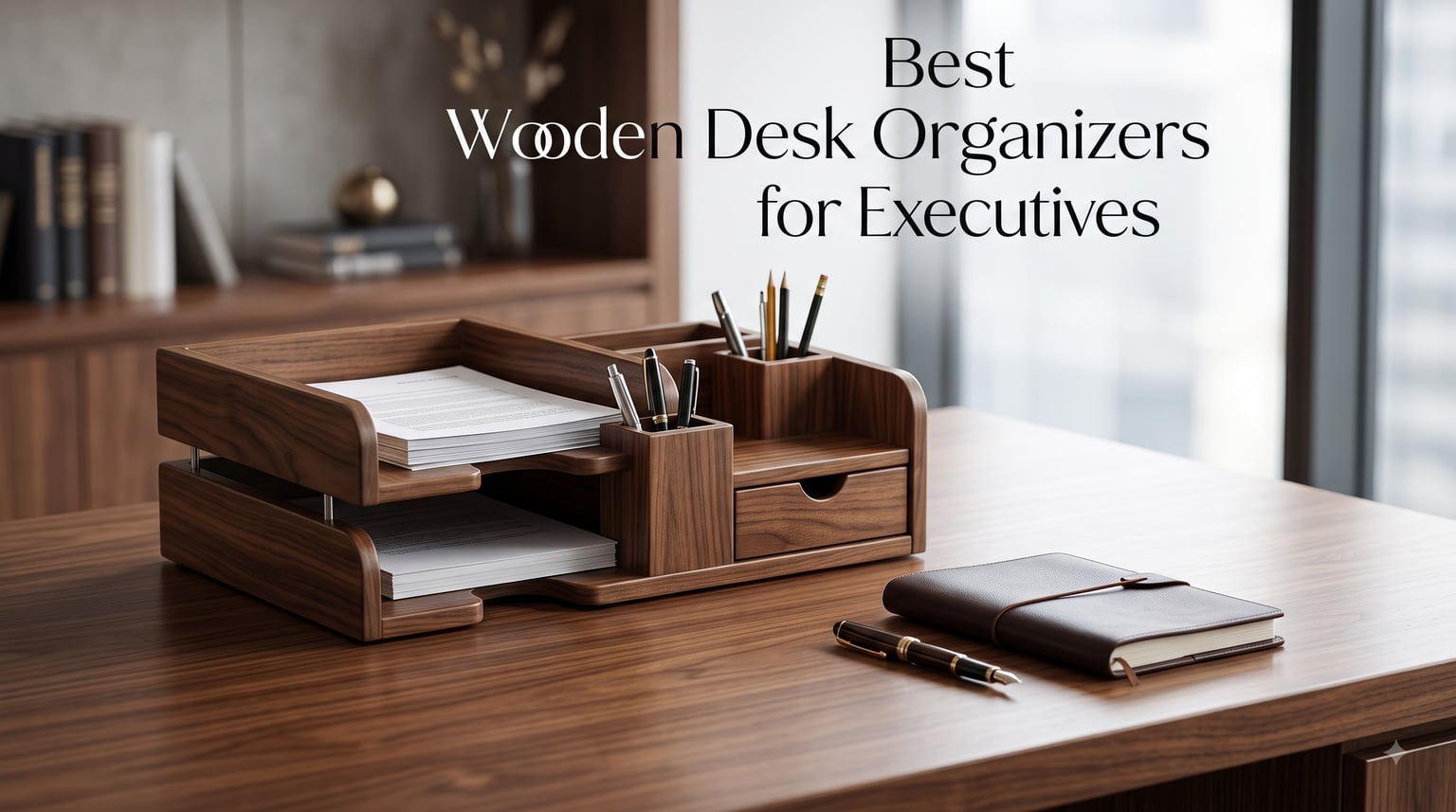Best Wooden Desk Organizers for Executives