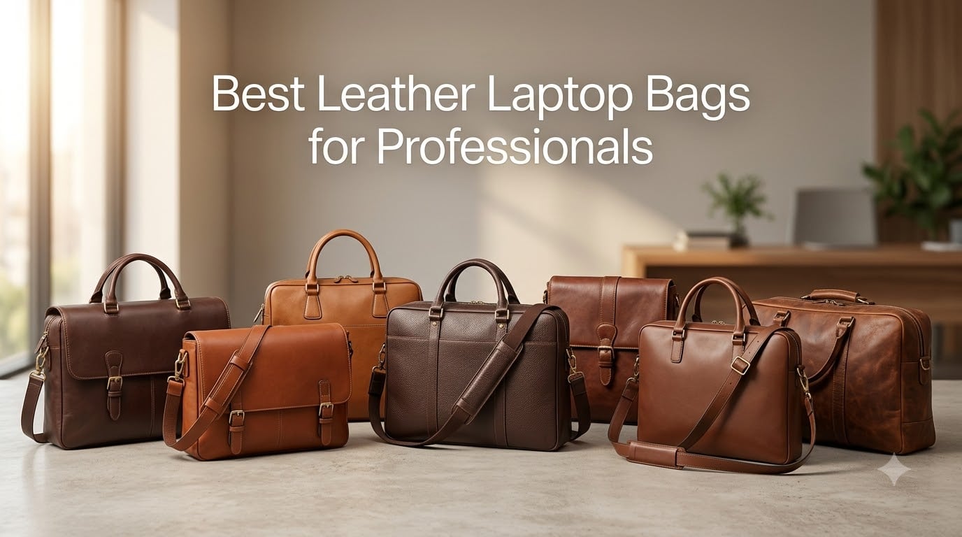 Best Leather Laptop Bags for Professionals