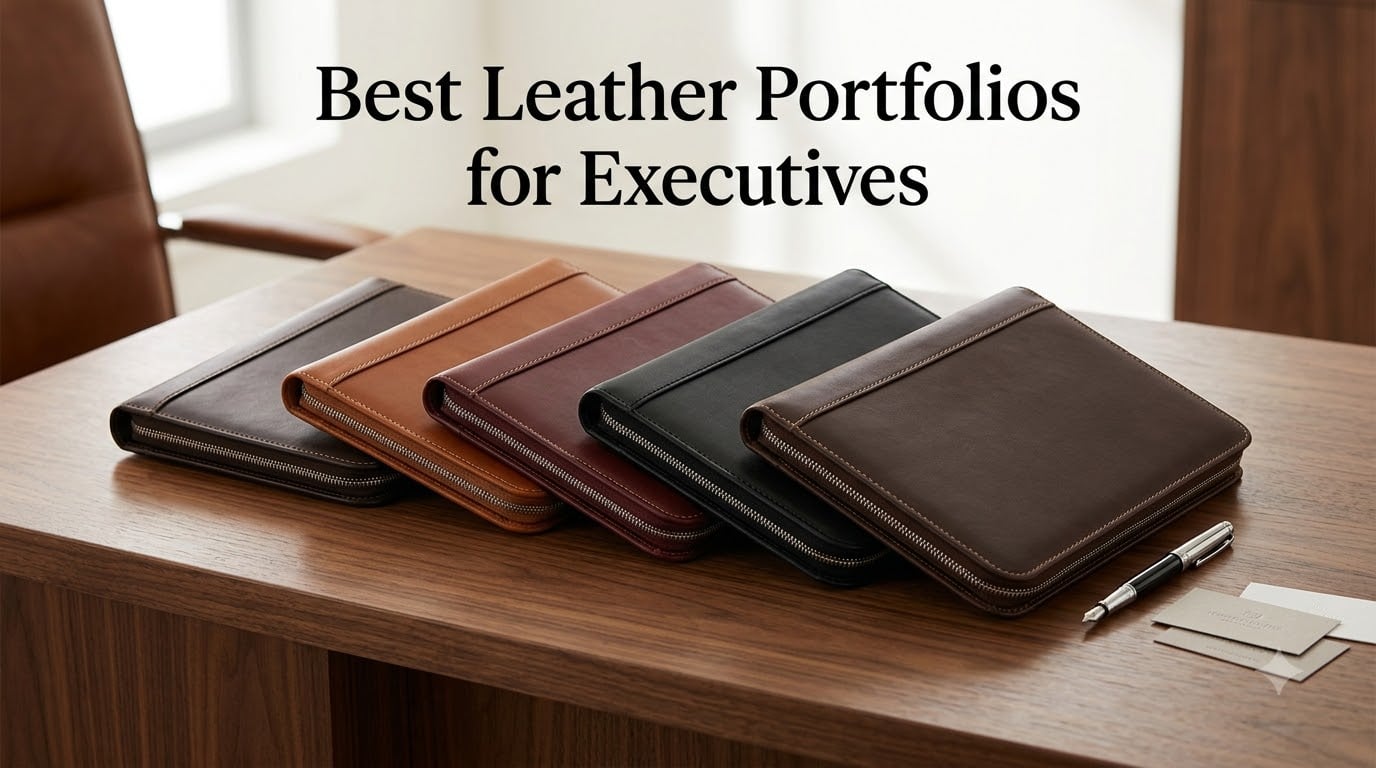 Best Leather Portfolios for Executives