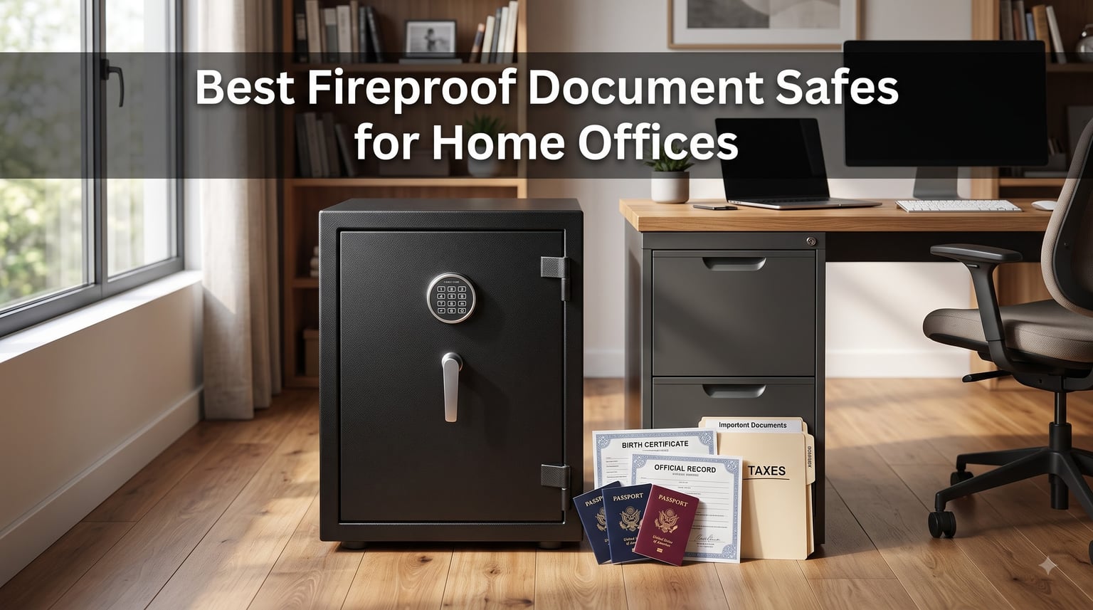 Best Fireproof Document Safes for Home Offices
