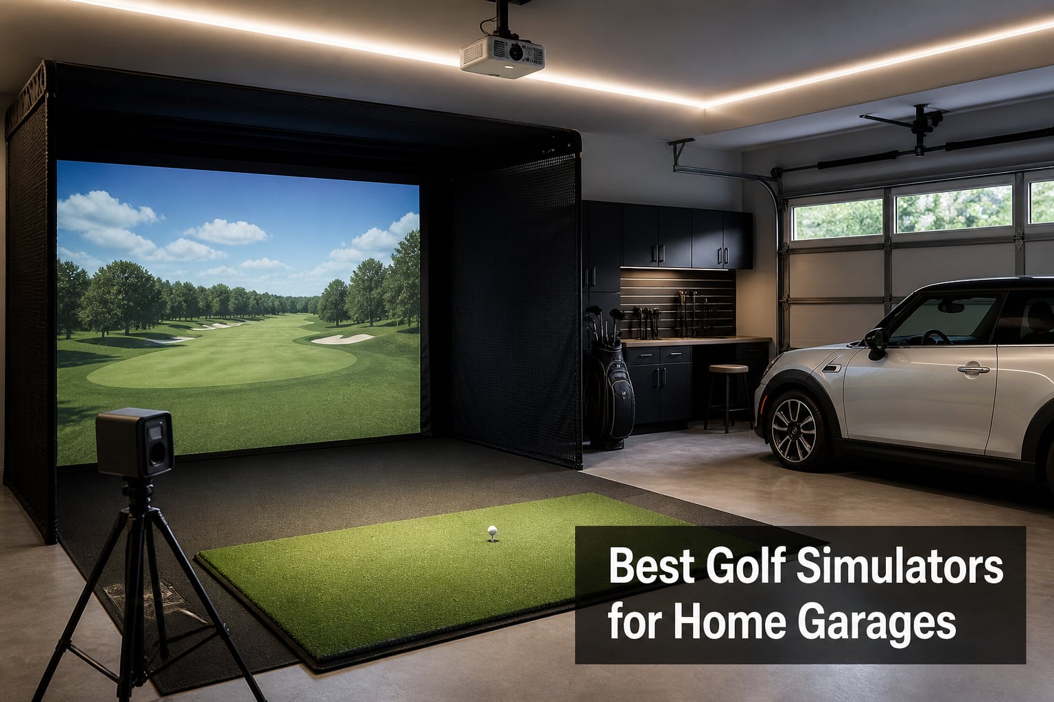 Best Golf Simulators for Home Garages