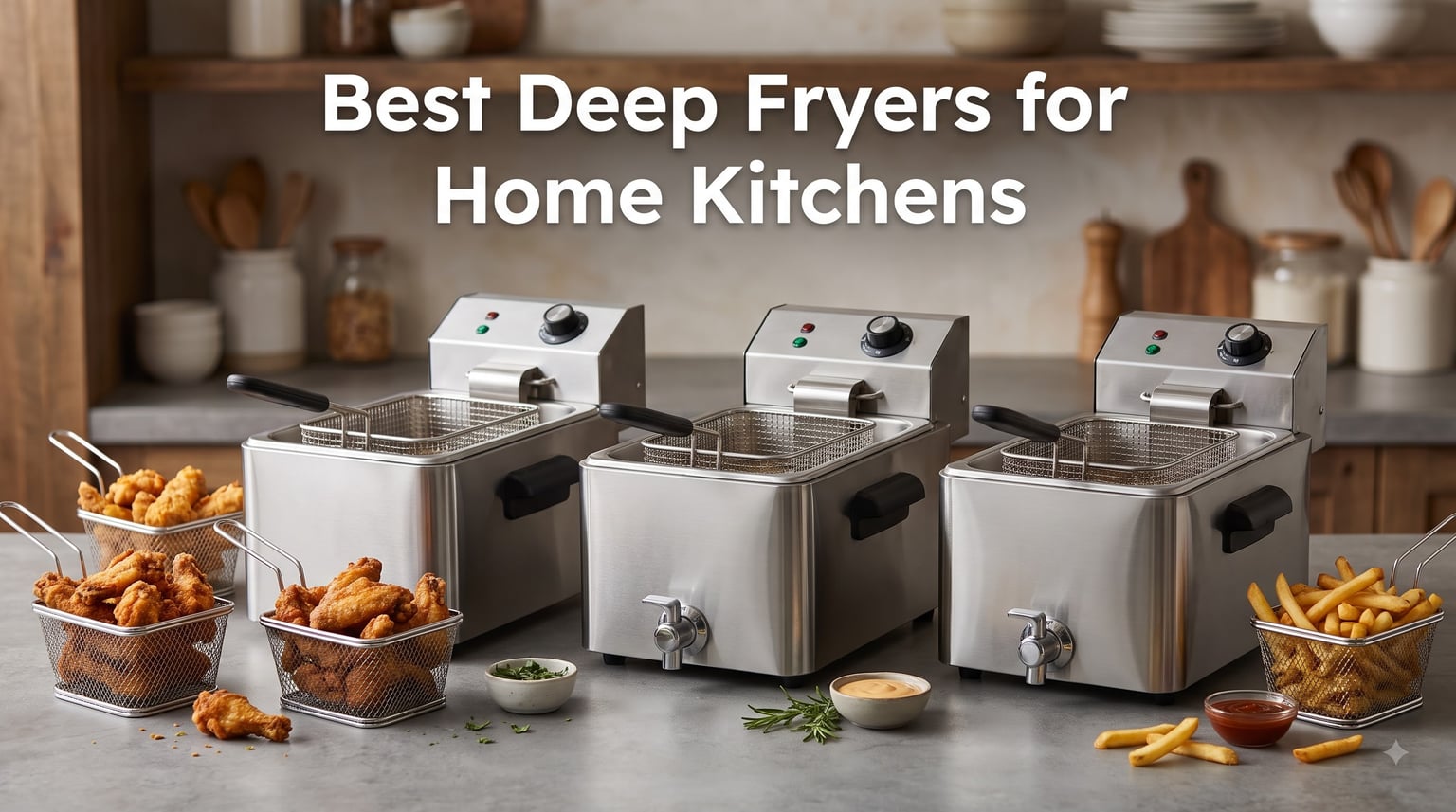Best Deep Fryers for Home Kitchens