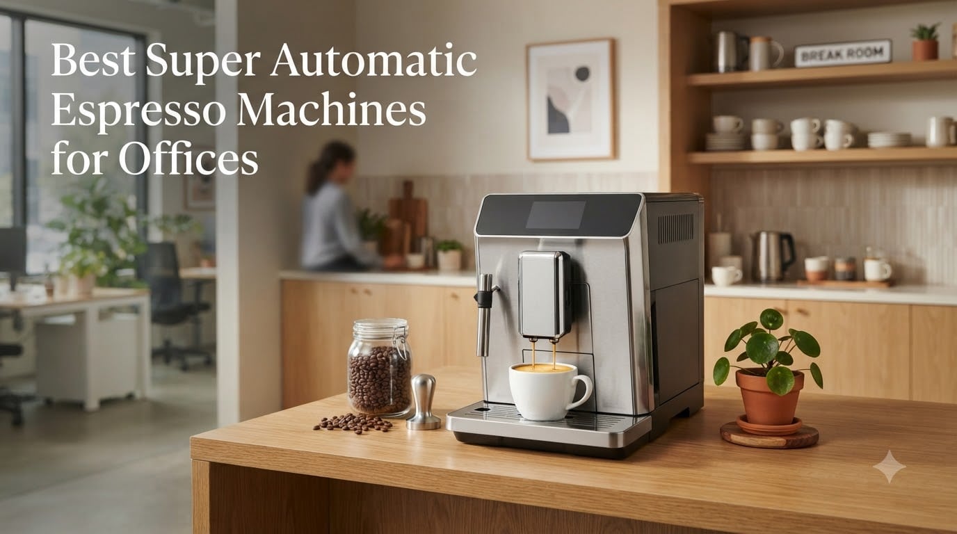 Best Super Automatic Espresso Machines for Offices